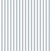 Smoke Blue Farnworth Stripe wallpaper featuring a clean and classic textural stripe for country farmhouse charm.