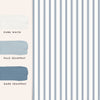 Adorn your walls with the sophistication of Farnworth Stripe, a Smoke Blue wallpaper providing effortless country farmhouse style.