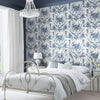Timeless Beauty - Laura Ashley's Tuileries in Midnight Blue.