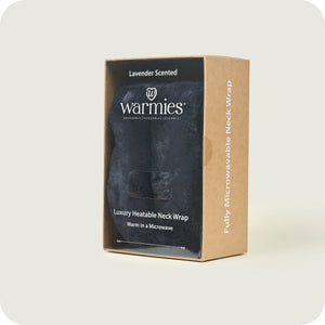 Meet the Warmies Luxury Neck Wrap in Charcoal, your stylish and comforting solution for staying warm and relaxed.