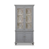Traditional style glass case unit for your home decor.