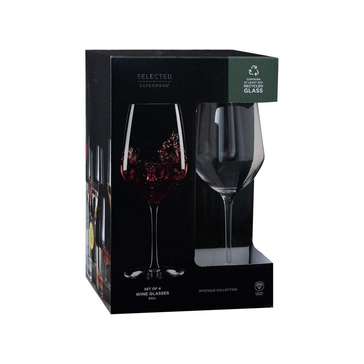 Irish Wine Glasses - Galway Crystal - Mystique