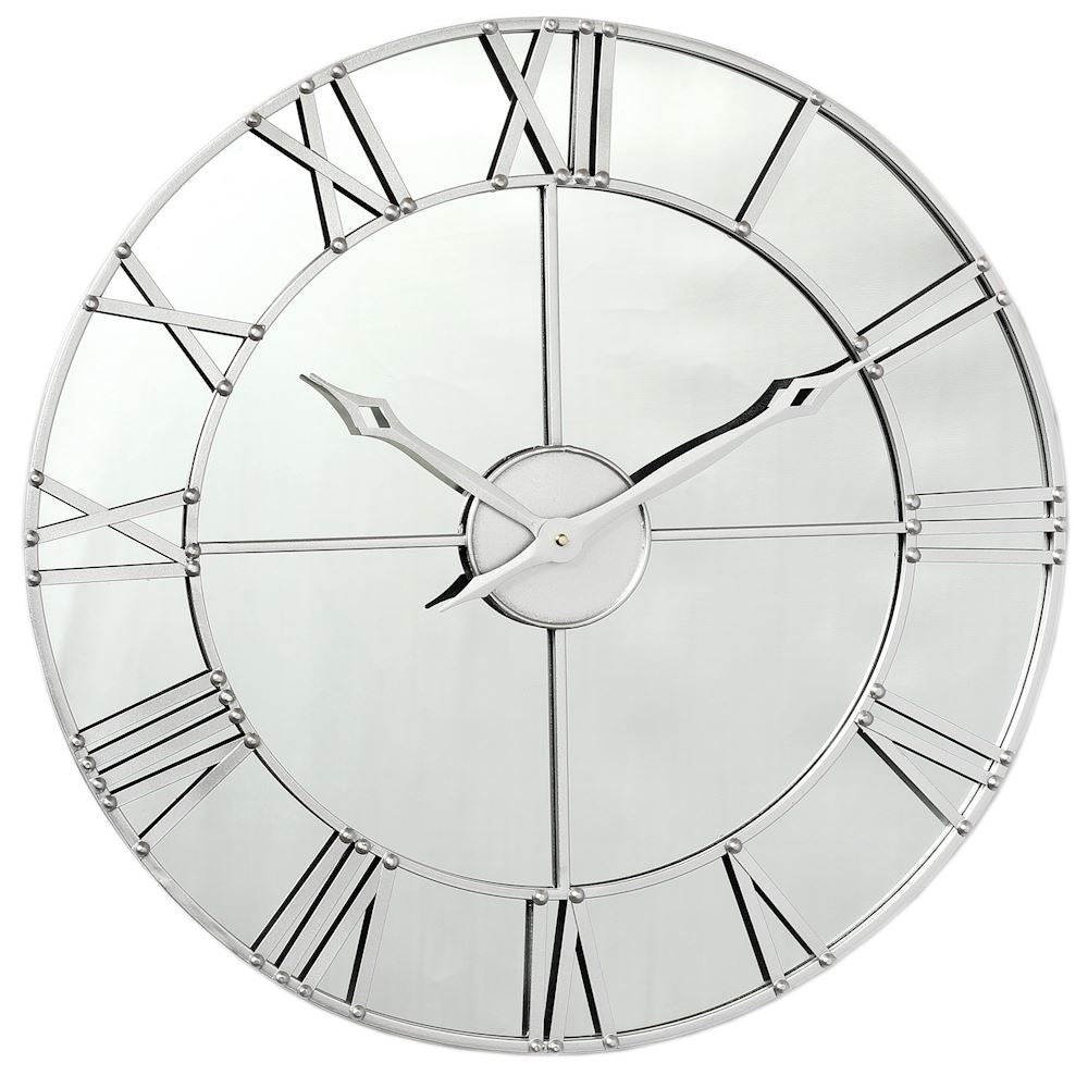 Fern Cottage Large Mirrored Wall Clock Buy Online Foys.ie