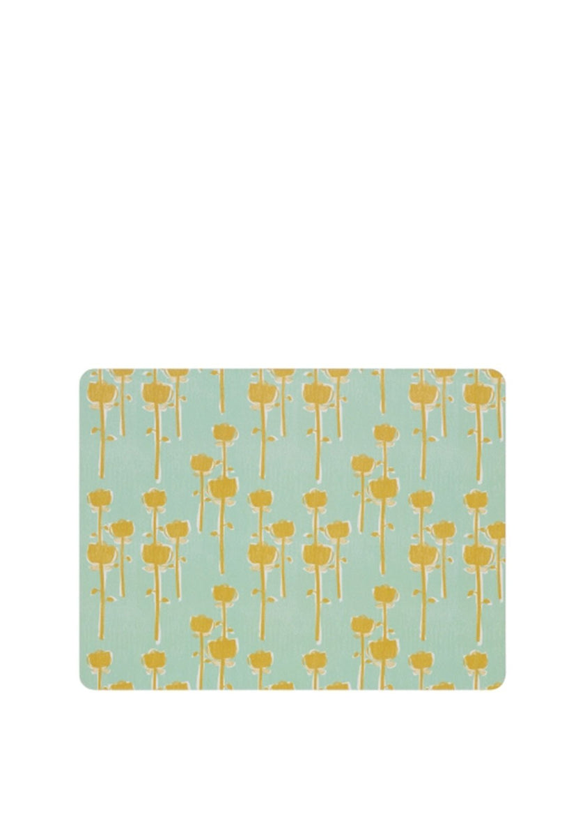 Denby Retro Floral Set of 6 Placemats Green Buy Online Foys.ie