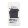 Reusable Face Covers  Black Disrupted Cubes