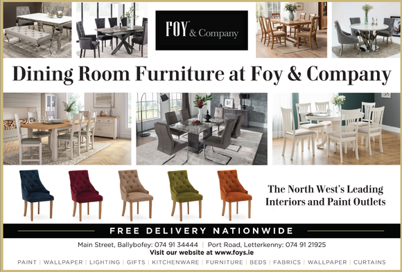 Foy & Company Dining Room sets are built with quality craftsmanship and our team of interior designers will perfectly co-ordinate everything to suit your home interior.