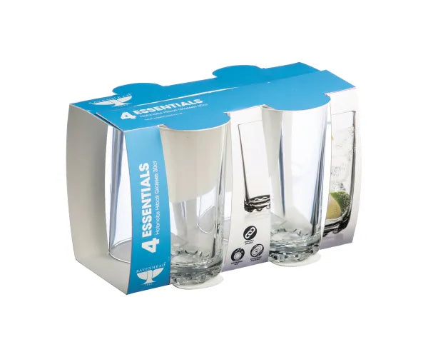 Essentials Hobnobs Sleeve Of 4 Hiballs 30cl