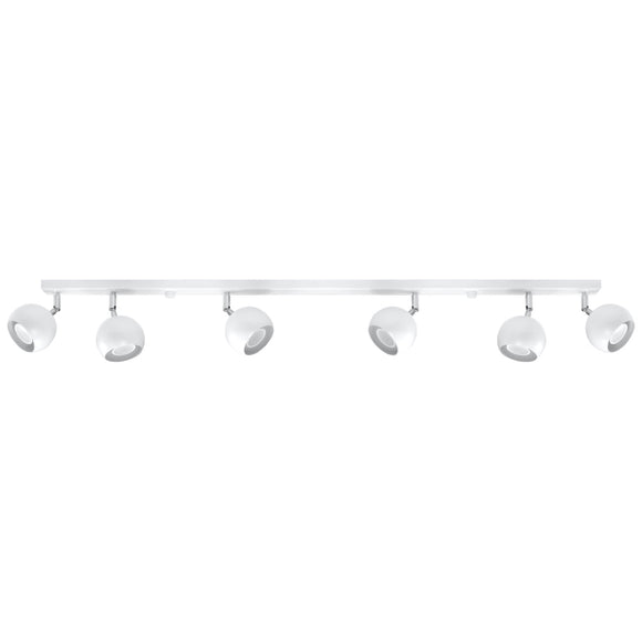Ceiling lamp OCULARE 6L white