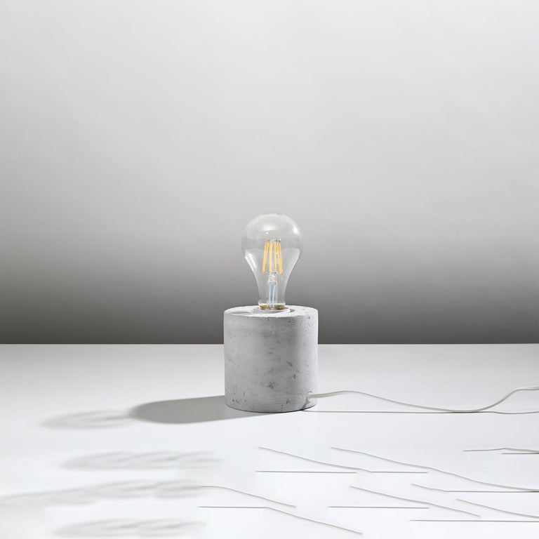 Sollux Lighting Table lamp SALGADO concrete