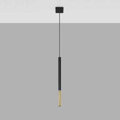 Sollux Lighting Pendant lamp MOZAICA 1 black/golden