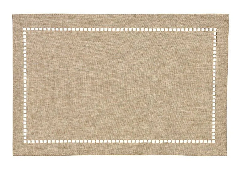 Placemat textile Beige