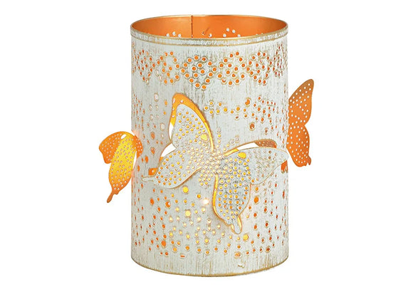 Windlight Butterfly Decor
