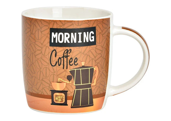 Morning Coffee Porcelain Mug