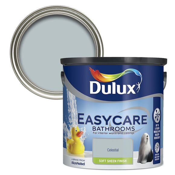 Dulux Bathrooms Celestial: A dreamy and celestial blue shade that adds a touch of enchantment to your bathroom space
