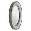 Reflect style and sophistication with the Silver Glass Round Wall Mirror, a contemporary accent that brightens up your room while creating an illusion of spaciousness