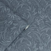 Blue block workprint wallpaper by Laura Ashley