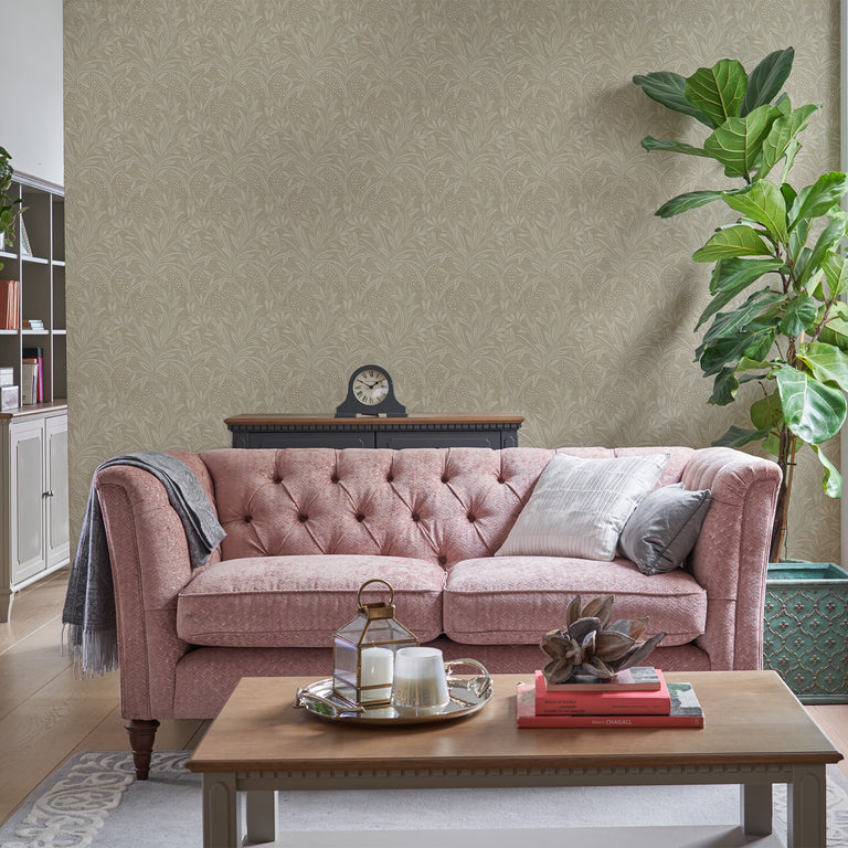 Laura Ashley Wallpaper Barley Natural