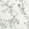 Off-white background botanical wallpaper