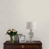 Laura Ashley Annecy wallpaper with damask pattern