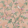 Sweetbrier rose wallpaper in Blush