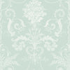 Elegant damask wallpaper Laura Ashley Josette Duck Egg