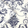 Romantic rose bouquets wallpaper Laura Ashley Josette Off White and Midnight