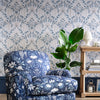 Elegant botanical wallpaper Parterre