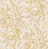 Laura Ashley Wallpaper Picardie Pale Gold floral design