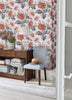 Classic chrysanthemum design wallpaper Laura Ashley