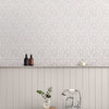 Country charm wallpaper intertwined leaves