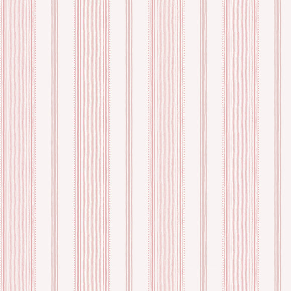 Blush Laura Ashley Wallpaper Heacham Stripe