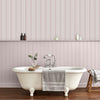 Laura Ashley Wallpaper Heacham Stripe Blush