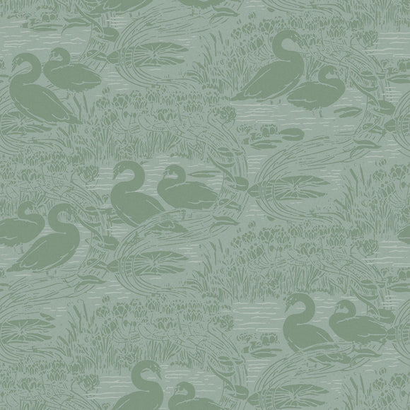 Easy to apply Laura Ashley Wallpaper Swans