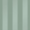 Jade green pearlescent stripe wallpaper by Laura Ashley