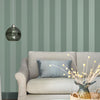 Easy to apply Laura Ashley Wallpaper Lille Pearlescent Stripe