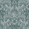 Ornate damask design Laura Ashley Wallpaper Apolline Jade Green