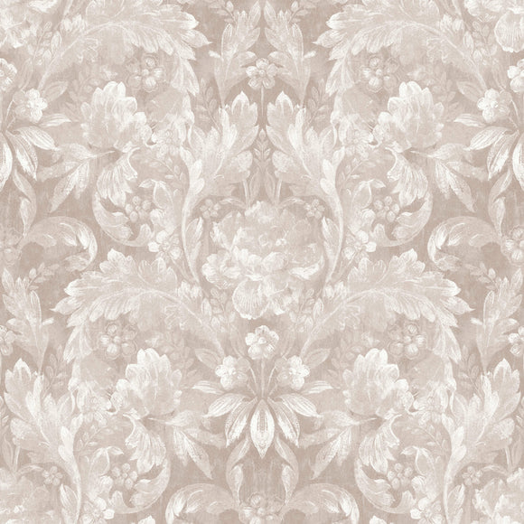 Elegant botanical Laura Ashley Wallpaper Apolline Dove Grey