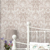 Dove grey Laura Ashley Wallpaper Apolline Dove Grey