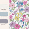 Multi-colored Laura Ashley Wallpaper Gilly