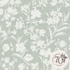 Laura Ashley Wallpaper Rye Sage Green