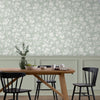 Laura Ashley Wallpaper Rye Sage Green