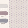 Easy application lavender purple wallpaper