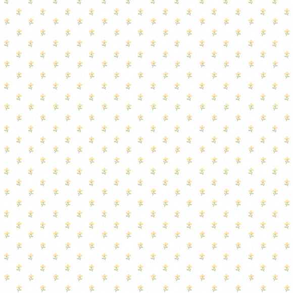 Ochre yellow wallpaper Laura Ashley Wood Violet