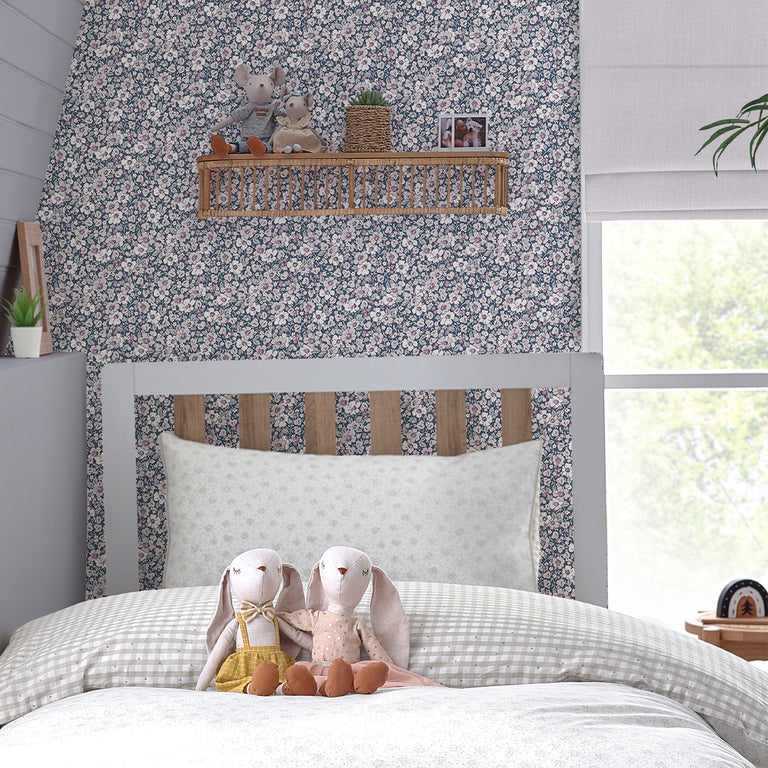 Laura Ashley Wallpaper Libby Purple