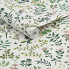 Joules Holcombe Floral Creme wallpaper featuring green tones