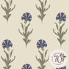 Non-woven Laura Ashley Dandelion wallpaper