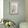 Non-woven Laura Ashley Loveston Newport Blue wallpaper