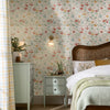 Delicate Laura Ashley Shropshire Posy Antique Pink wallpaper design