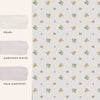 Botanical Laura Ashley Claudia's Friend Pale Ochre Yellow wallpaper