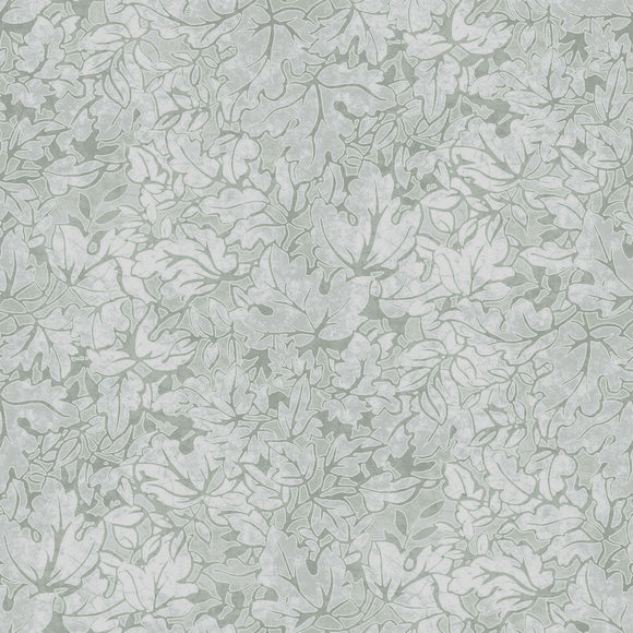 Laura Ashley Corrina Leaf Mineral Green wallpaper botanical design